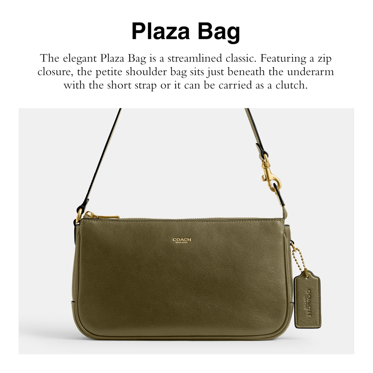 COACH Plaza Bag